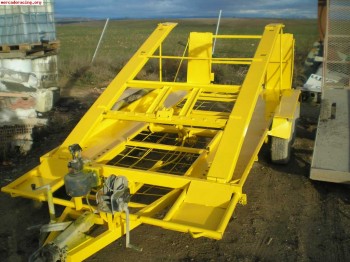 Vendo remolque doble con cabestrante,freno dos ruedas ,185 d