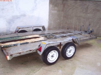 Remolque de 2ejes. mma 1600 kg