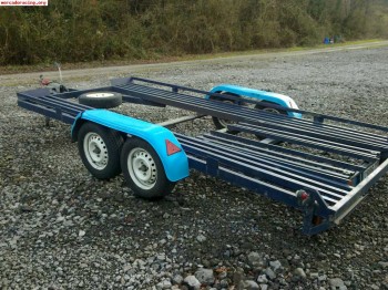 Vendo remolque 2 ejes con mma 1300 kg  