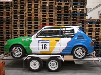 Portacoches basculante de 2 ejes mma 1200kg