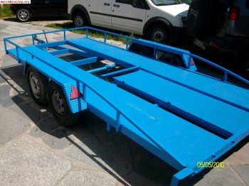 Remolque portacoches de 750 por 1000 euros