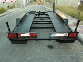 Remolque nuevo con cabrestante electrico