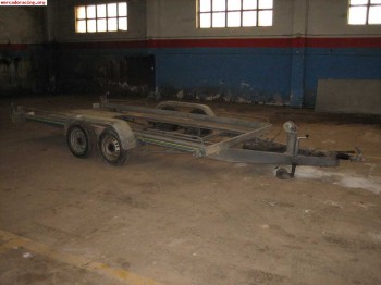 Se vende remolque doble eje muy economico