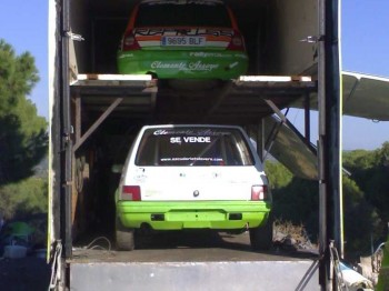 Camion asistencia para 4 vehiculos