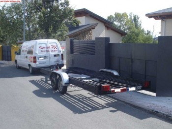 Remolque jucal 1500 kgs 2 ejes