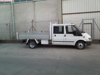 Ford transit 6 plazas con caja atras 