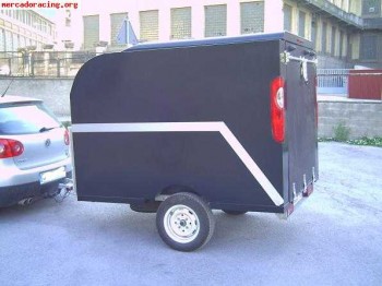 Convierte tu remolque abierto a cerrado  kart, motos, quad, 