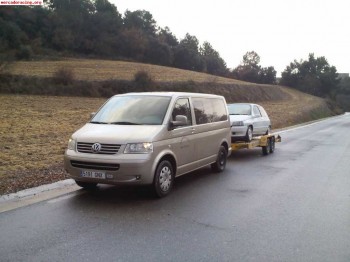 Transporte sobre remolque