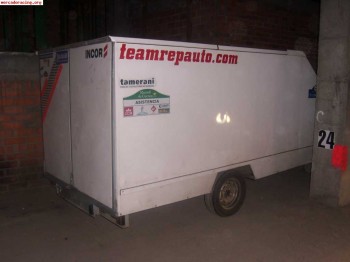 Remolque para kart cross cerrado 1.200 euros