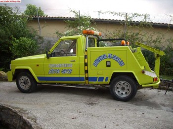 Nissan patrol grua de arrastre