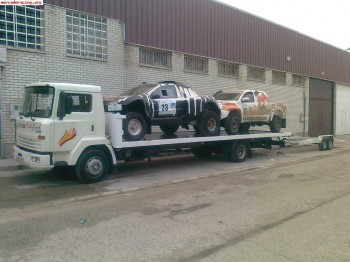 Vendo camión portacoches 2 coches   remolque