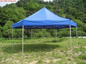 Carpa hexagonal plegable