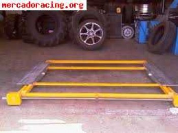 Vendo elevador portatil de vehiculos. ideal para rallyes.