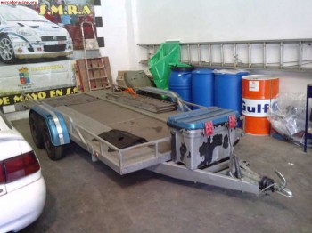 Vendo remolque portacoches 2 ejes