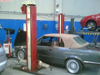 Vendo elevador de dos columnas