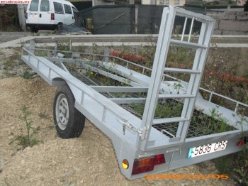 Remolque de car cros nuevo