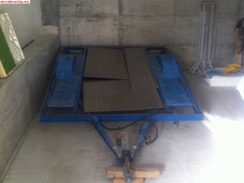 Vendo remolque para kart cross, quad o kart o entrego como p