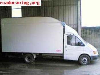 Ford transit con caja ideal asistencia barqueta cm o formula