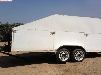 Se vende remolque 2 ejes 1300 kg