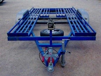 Vendo remolque portacoches 1200kg 250 de tara