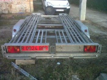 Vendo plataforma porta coches