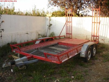 Vendo remolque portacoches 1200kg (cambio por bmw 318 o remo
