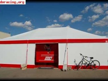 Carpa linea tende 6x9 tensor de lonas,5 carreras