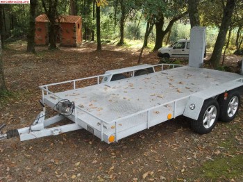 Vendo remolque portacoches impecable