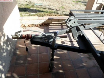 Se vende remolque jucal 1 eje, 750 kg