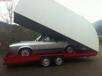 Se vende remolque cerrado de 2 ejes