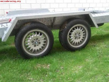 Remolque portacoches galvanizado