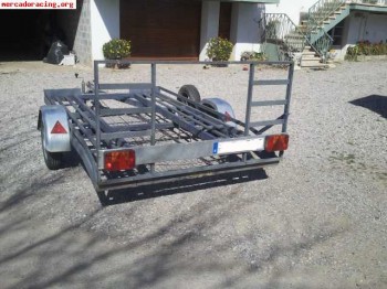Remolque 1 eje 750 kg ideal car cross o similar.
