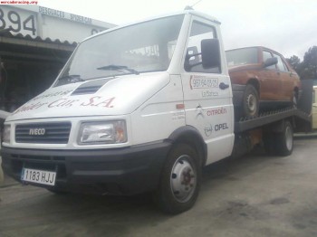 Grua portacoches iveco turbo daily 3500kgcomo nueva