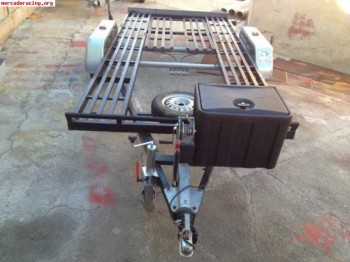 Remolque jucal 2 ejes mma 1500kg año 2007