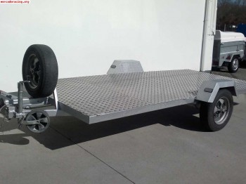 Remolque plataforma portacoches