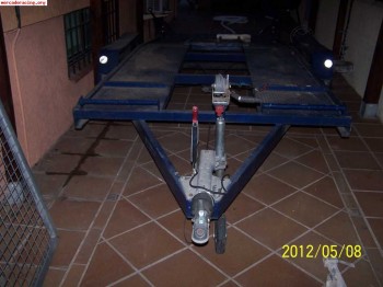 Se vende plataforma de doble eje