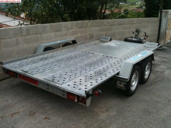 Remolque doble eje para vehículos