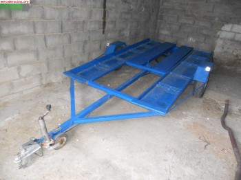 Remolque plataforma de 750 kg