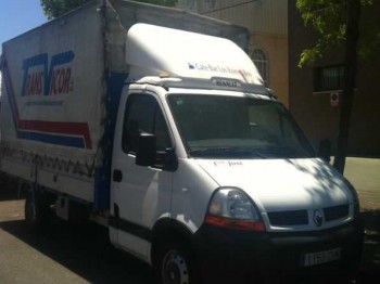 Ocasion renault master de 3.500kg con caja abierta para asis