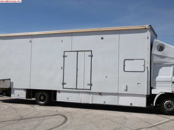 Se vende camion renault rígido transporte coches competición