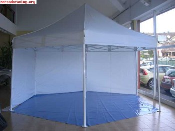 Carpa hexagonal plegable profesional
