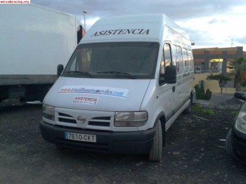 Nissan interestar taller o cambio