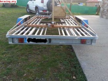 Se vende plataforma portacoches