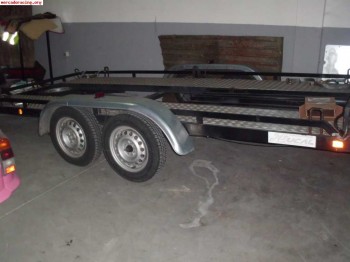Vendo remolque jucal de 1500kg  año 2008