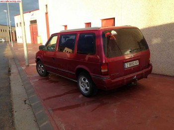Chrysler voyager 2.5 td  rebajado de peso se puede llevar un