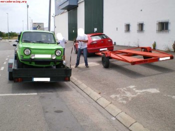 Vendo remolque portacoches mma 1250 kg.