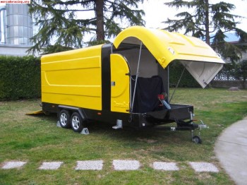 Rimorchio furgonato  turatello 