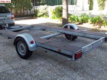 Plataforma portacoches 750 kg