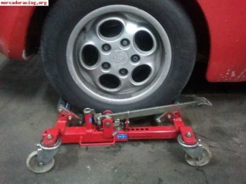 Se vende juego 4 carritos porta-coches !!