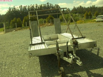 Pataforma pa 2 kart cross